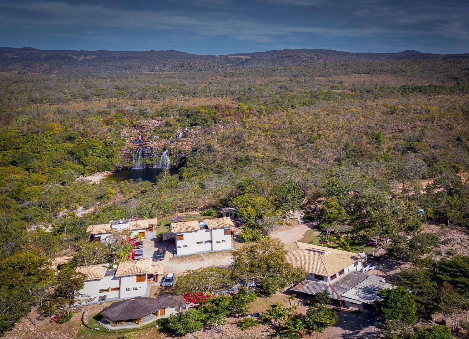 Pousada Cachoeira Poco Encantado Alto Paraíso de Goiás المظهر الخارجي الصورة